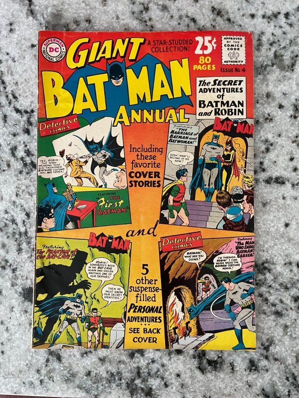 Giant Batman Annual # 4 NM- DC Comic Book Robin Gotham Joker Catwoman HT1 