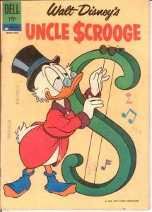 UNCLE SCROOGE 38 VG   Jun.-Aug. 1962 COMICS BOOK