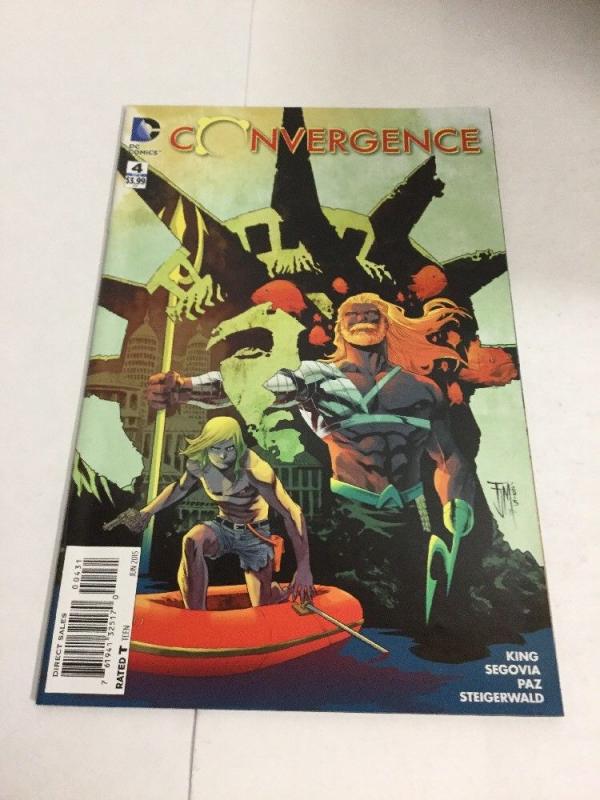 Convergence 4 Manapul Variant Nm Near Mint DC Comics