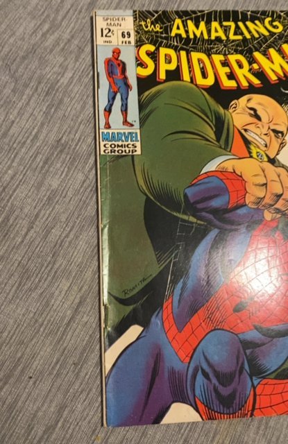 The amazing Spider-Man #69 vs kingpin Romita art