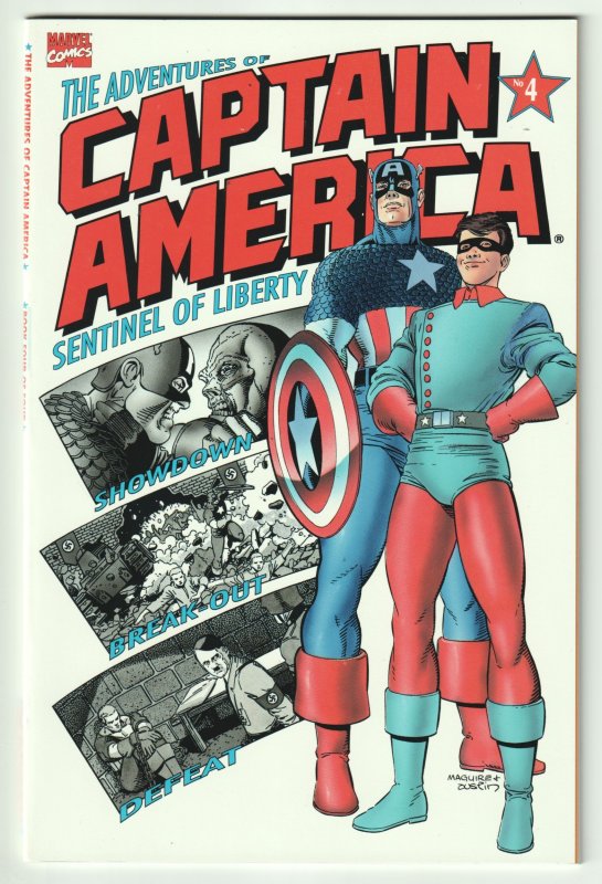 Adventures of Captain America #1, 2, 3, 4 (1992) Complete set!