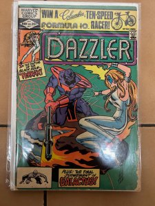 Dazzler #11 (1982) Frank Springer Cover & Art Terrax