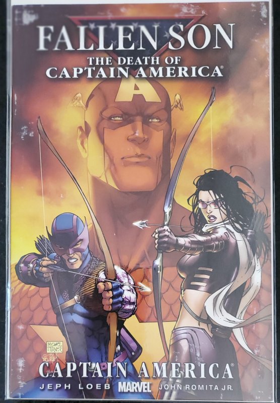 Fallen Son: The Death of Captain America #3 Varient Cover (2007)