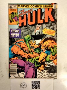 Incredible Hulk #257 VF Marvel Comic Book Avengers Thor Iron Man 2 HH13