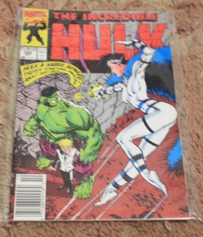 incredible hulk comic # 386    sabra marvel 