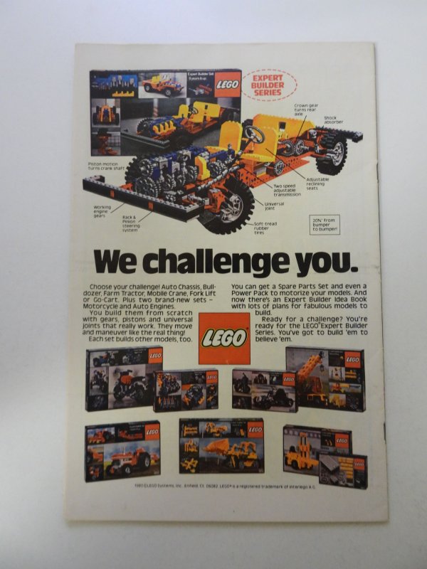 The Uncanny X-Men #142 (1981) FN condition indentions back cover