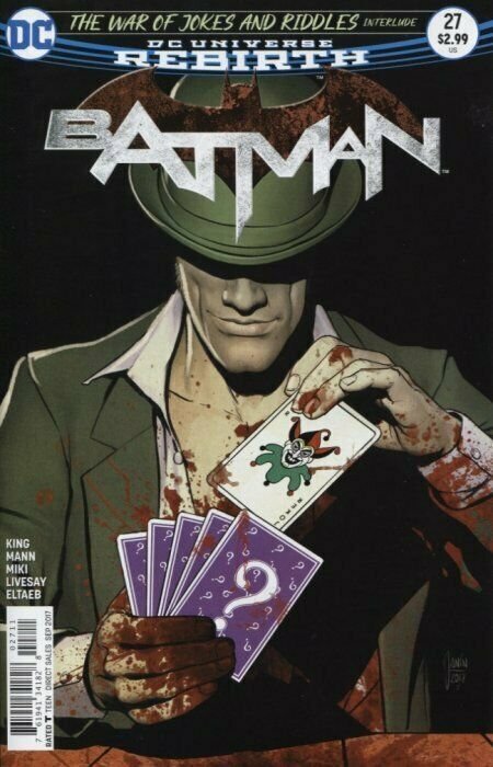 Batman 27 NM Dc Comics COVER A -  Mikel Janin Variant 