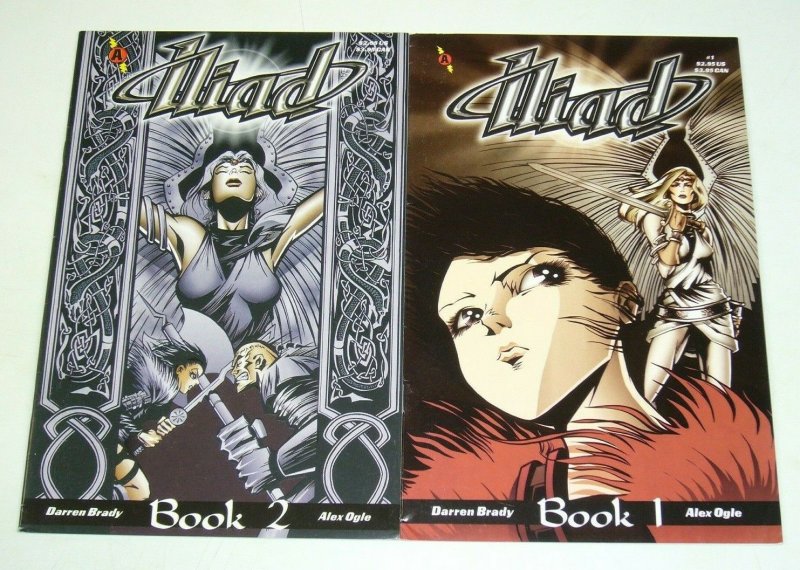 Iliad #1-2 FN complete series - ikarus - amaze ink - slave labor set lot 1997