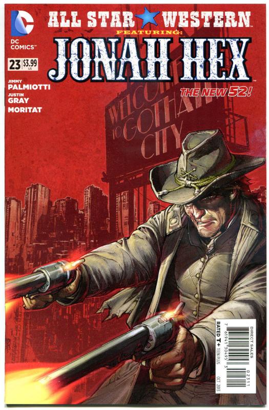 ALL STAR WESTERN #23, NM, Jonah Hex in Gotham, Justin Gray, 2011, more in store