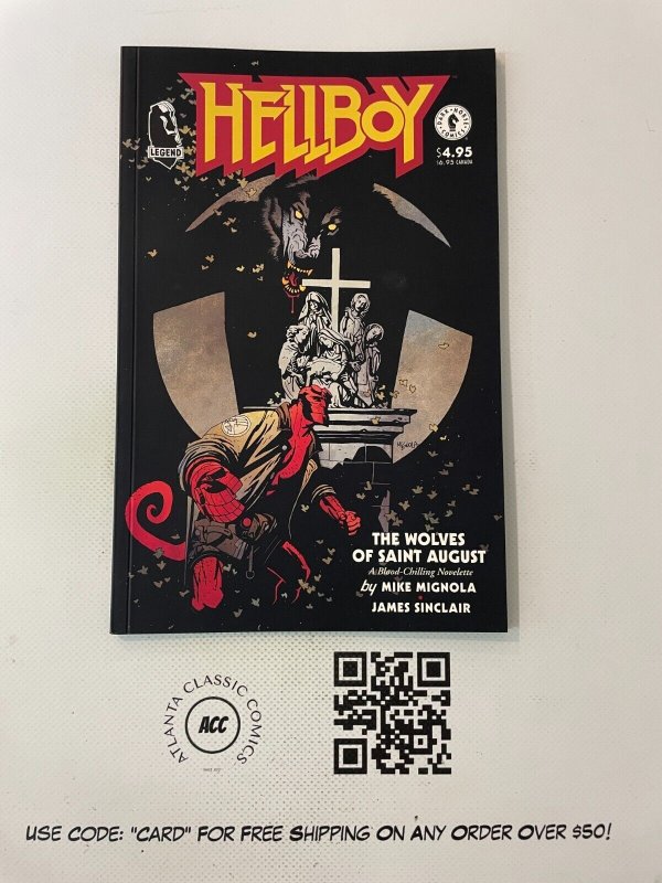 Hellboy The Wolves Of Saint August # 1 NM Dark Horse Comic Book Mignola 14 LP7