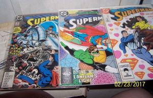 SUPERMAN  lot of 6 COMICS # 1 2 4 12 14 19 JOHN  BYRNE  REBIRTH  1ST METALLO 