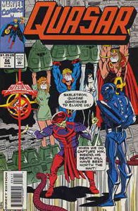 Quasar #56 GD ; Marvel | low grade comic Starblast 10