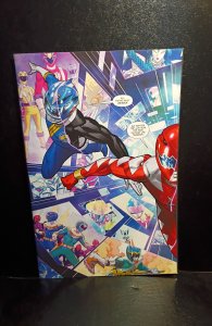 Mighty Morphin Power Rangers #41 & #42 (2019) adjoining cvrs