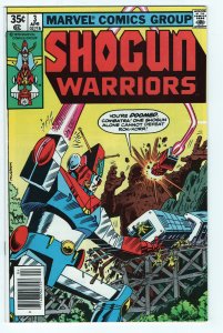 SHOGUN WARRIORS #3 - 6.5 - WP