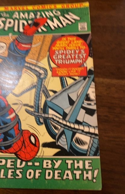 The Amazing Spider-Man #107 (1972)trapped tentacles of death