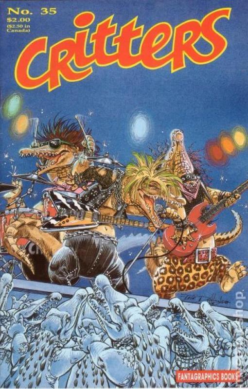 CRITTERS #35, VF, Fission Chicken, Duck Platypus, 1986 1989, more in store