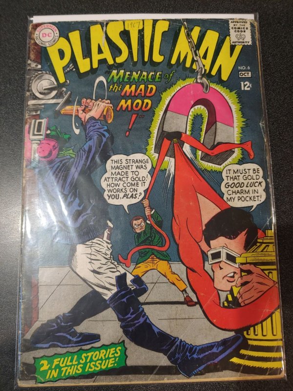 PLASTIC MAN #6 VG