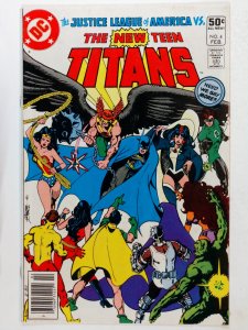 The New Teen Titans #4 Newsstand (6.0, 1981)