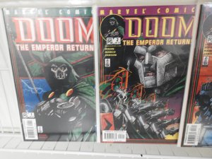 Doom: The Emperor Returns #1-3 (2002) Complete Set Avg NM- Condition!