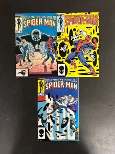 The Spectacular Spider-Man (1976) #98-100 (8.0) 1st App Spot