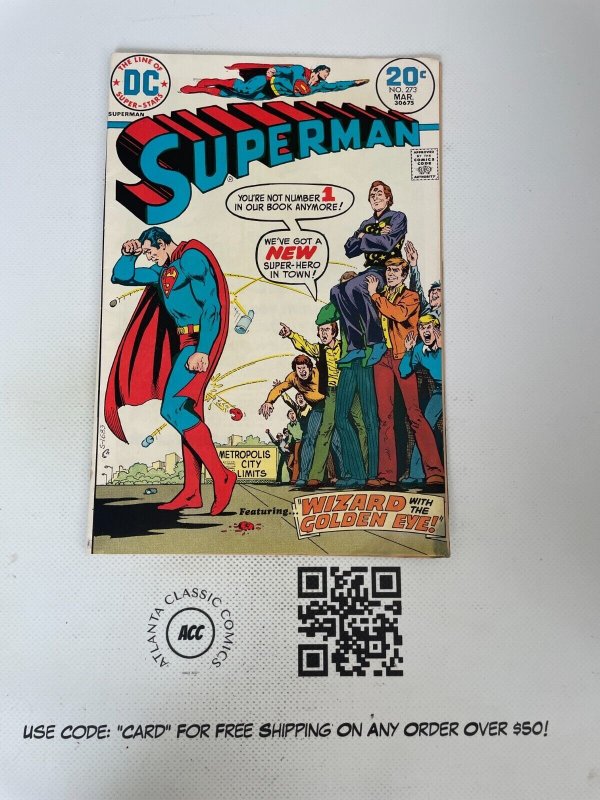 Superman # 273 VG DC Comic Book Smallville Lex Luthor Batman Flash 10 J225