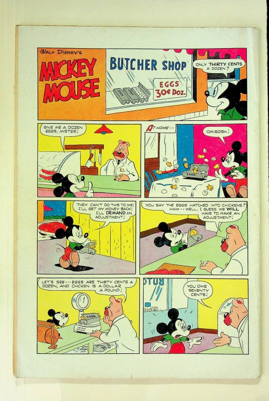 Mickey Mouse - Walt Disney's #37 (Aug-Sep 1954, Dell) - Good- 