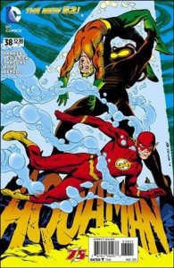 Aquaman (2011) 38-B Steve Rude Flash 75th Anniversary Cover VF/NM