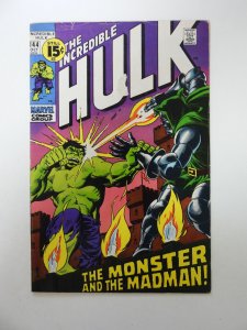 The Incredible Hulk #144 (1971) VG condition tape pull front cover