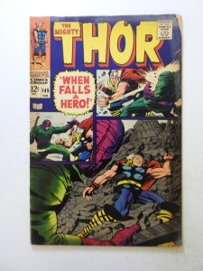 Thor #149 (1968) VG- condition