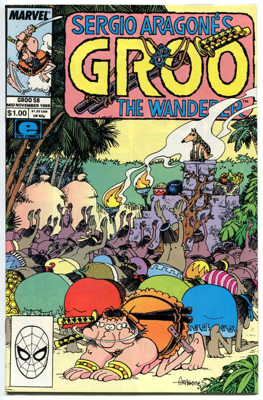 GROO the WANDERER #58, NM, Idol, Pyramid, Sergio Aragones, more Groo in store