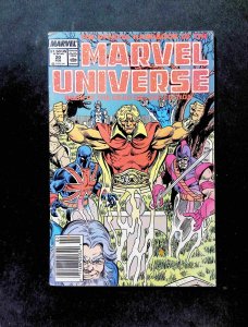Official Handbook of the Marvel Universe Deluxe Edition #20 1988 VG Newsstand