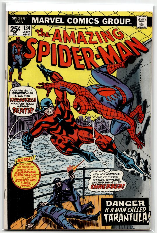 The Amazing Spider-Man #134 (1974) Spider-Man [Key Issue]