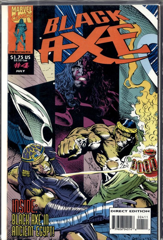 Black Axe #4 (1993) Black Axe