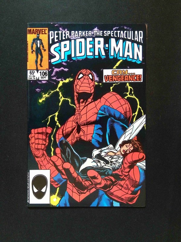 Spectacular Spider-Man #106  MARVEL Comics 1985 FN/VF