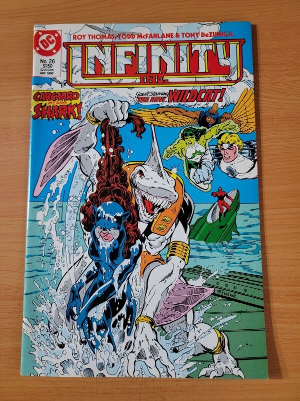 Infinity Inc. #26 ~ NEAR MINT NM ~ 1986 DC Comics 