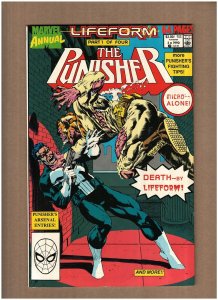 Punisher Annual #3 Marvel Comics 1990 Lifeform NM- 9.2