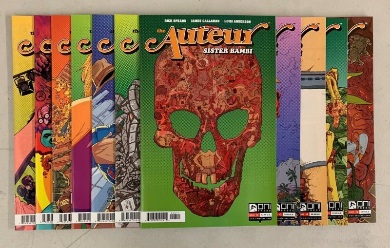 Auteur #1 A #1 B #2-5 (2014) + Auteur Sister Bambi (2015) #1-5 (8.0-9.2)  