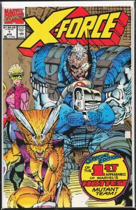 X-Force #1 Second Print Cover (1991) X-Force