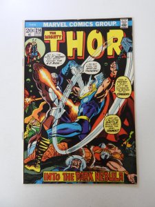 Thor #214 (1973) VG+ condition subscription crease