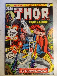 THE MIGHTY THOR # 218 MARVEL GODS ACTION ADVENTURE HI GRADE