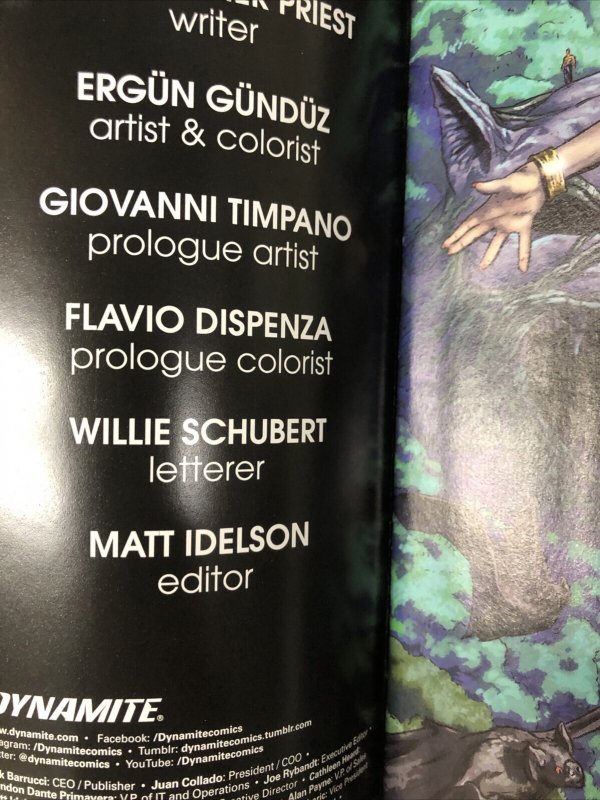 Vampirella Year One(2022) #2 Variant (NM) Dynamite Entertainment • Parillo