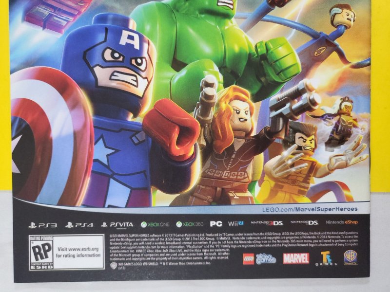 Avengers #21 Lego Leonel Castellani 1:25 Variant 2013 Marvel Comics