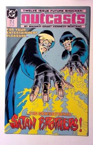 Outcasts #4 (1988) DC Comics Satan Brothers 1st Print Comic Book