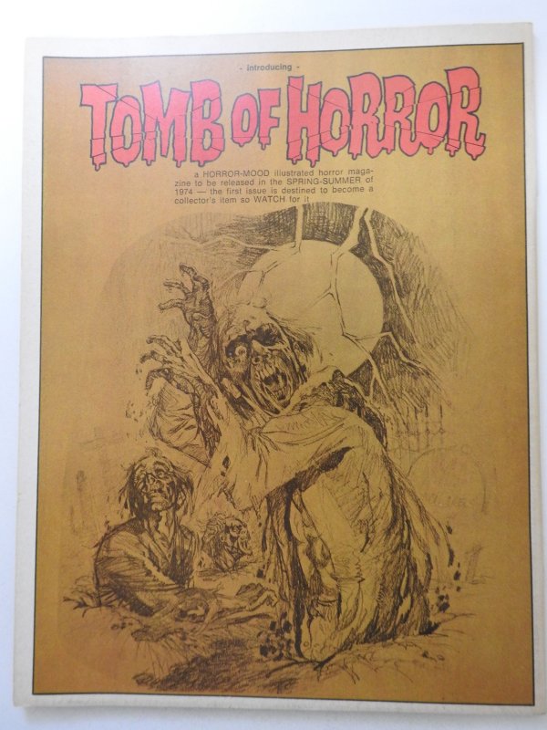 Scream #5 (1974) Zombies: High Grade Copy VF-NM Condition!!