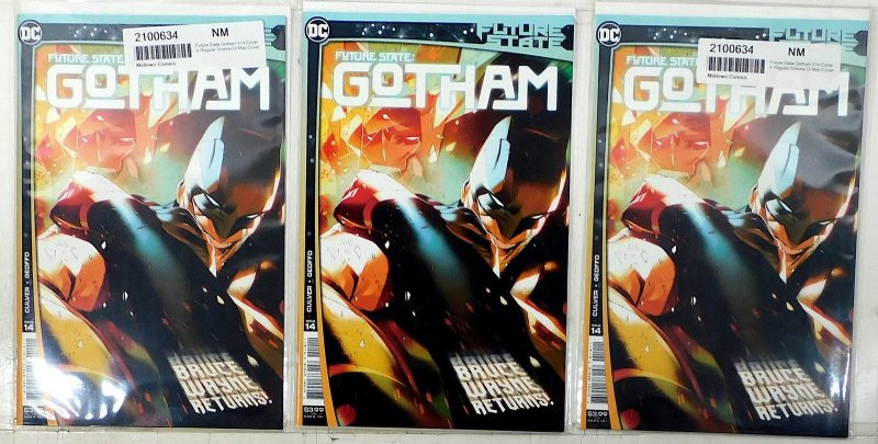 Future State: Gotham Lot of 3 #14 x3 (2022) DC Comics 9.4 NM Batman Comic Books