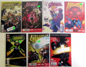 Uncanny Avengers Lot 7 #7, 16, 2nd 5, 3rd 5, 8, 14, Ultron 1 2013 Marvel Comics