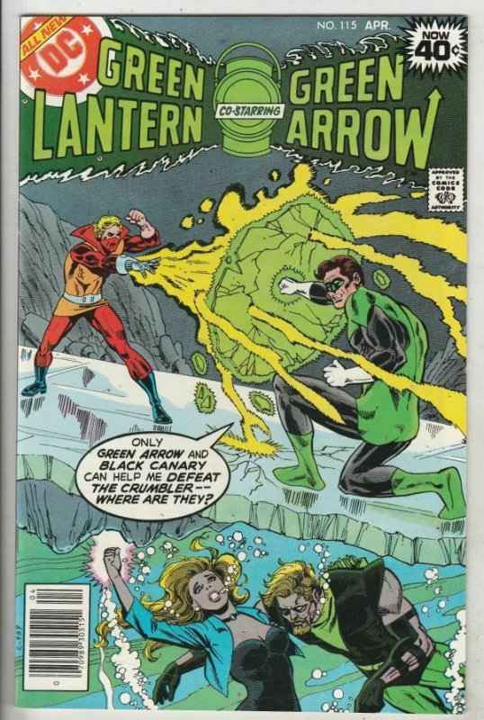 Green Lantern # 115 Strict NM/MT Super-High-Grade 1st The Crumbler part II Wow