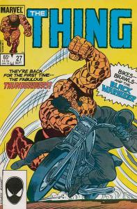 Thing, The #27 VF ; Marvel | 1st appearance Sharon Ventura