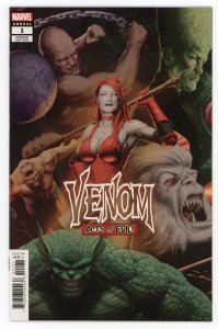Venom Annual #1 John Tyler Christopher Connecting Variant Lady Hellbender NM
