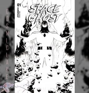 SPACE GHOST #1 JAE LEE 1:25 INCENTIVE RATIO LINE ART VARIANT PREORDER 5/1 ☪